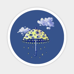 Crying Umbrella Magnet